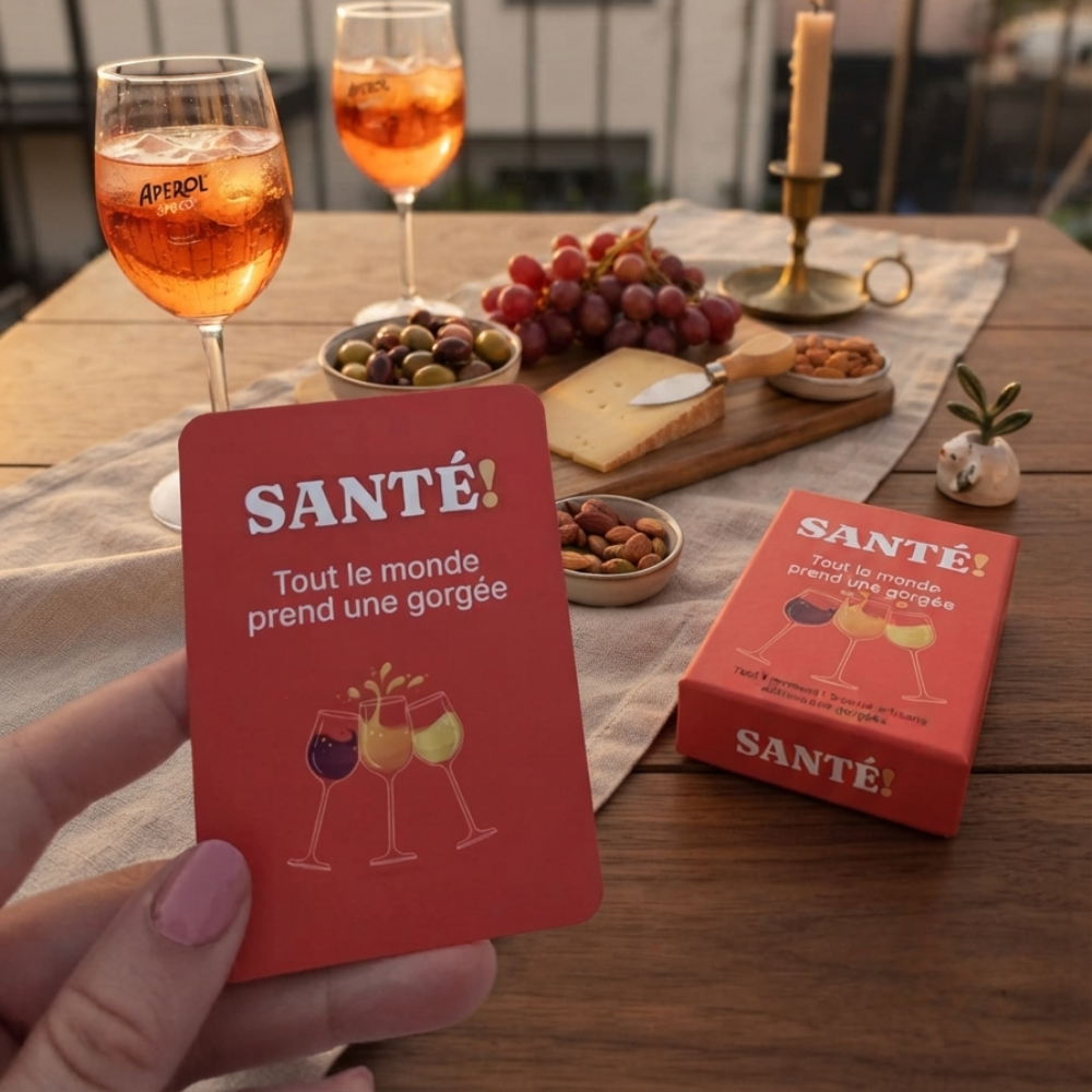Santé — Le jeu d’apéro qui crée de vraies connexions