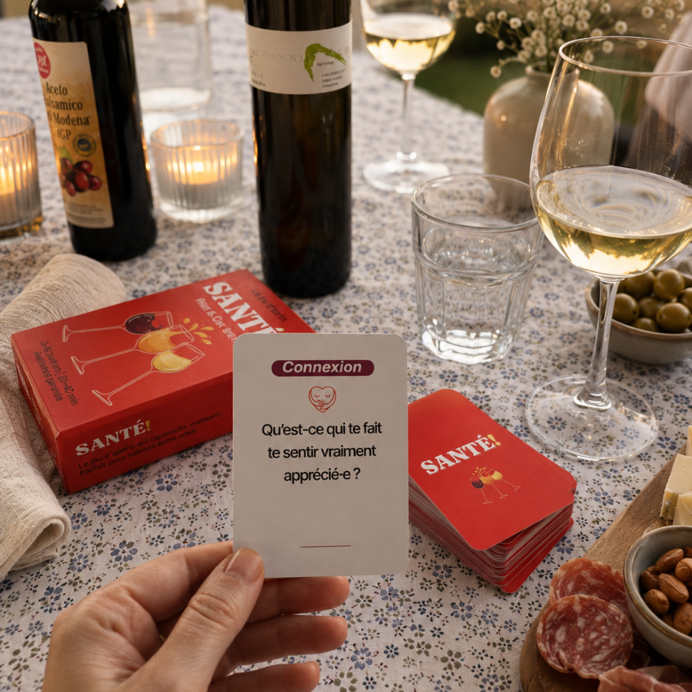 Santé — Le jeu d’apéro qui crée de vraies connexions