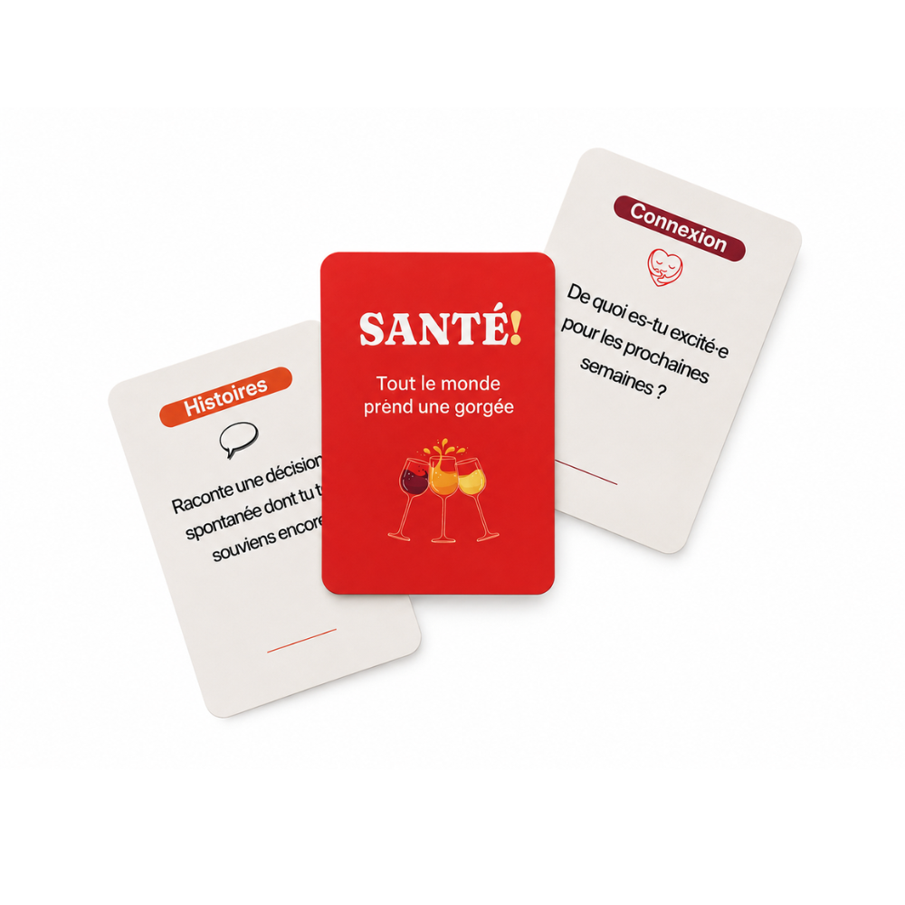 Santé — Le jeu d’apéro qui crée de vraies connexions