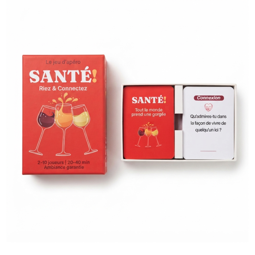 Santé — Le jeu d’apéro qui crée de vraies connexions